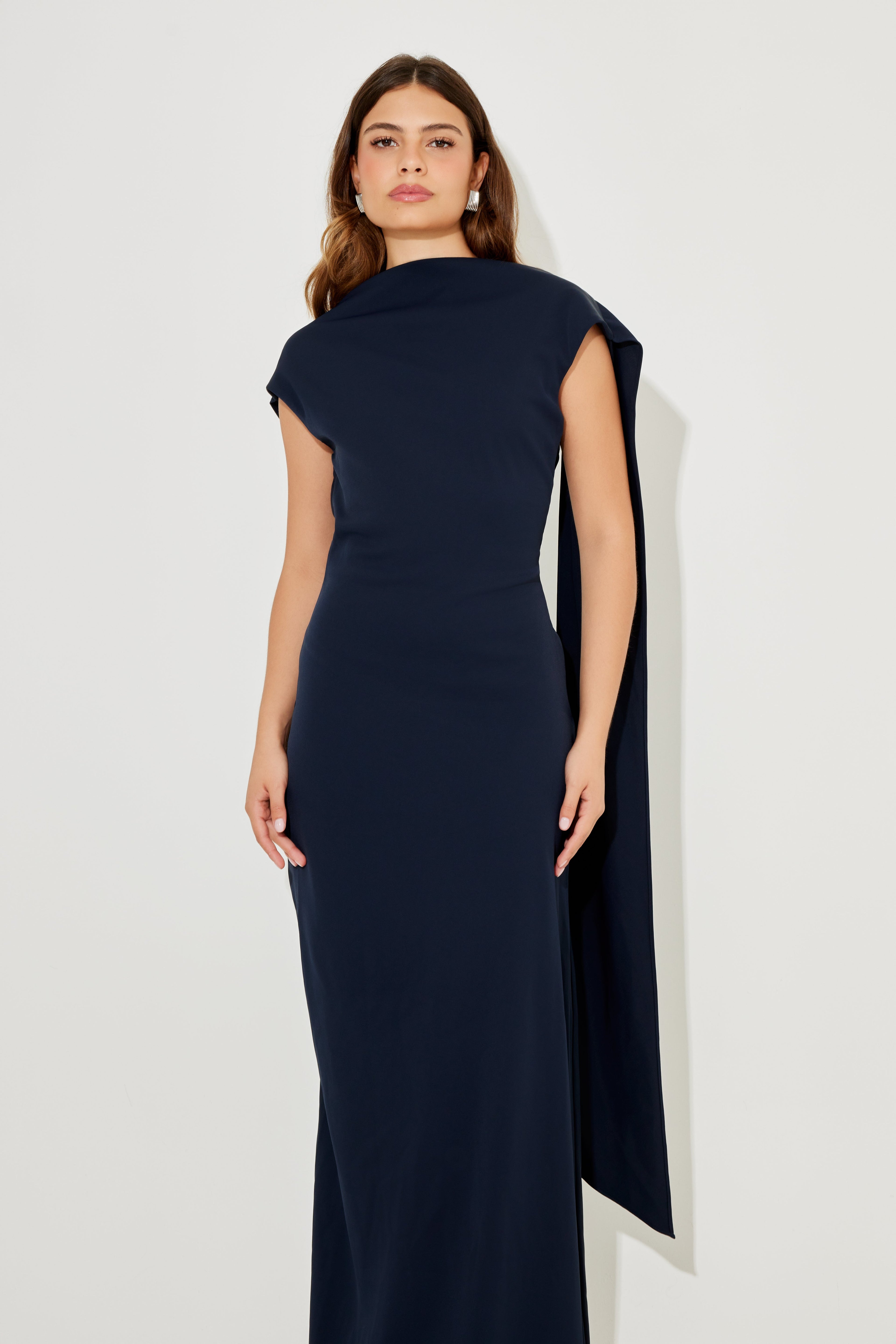 Drape Maxi Dress