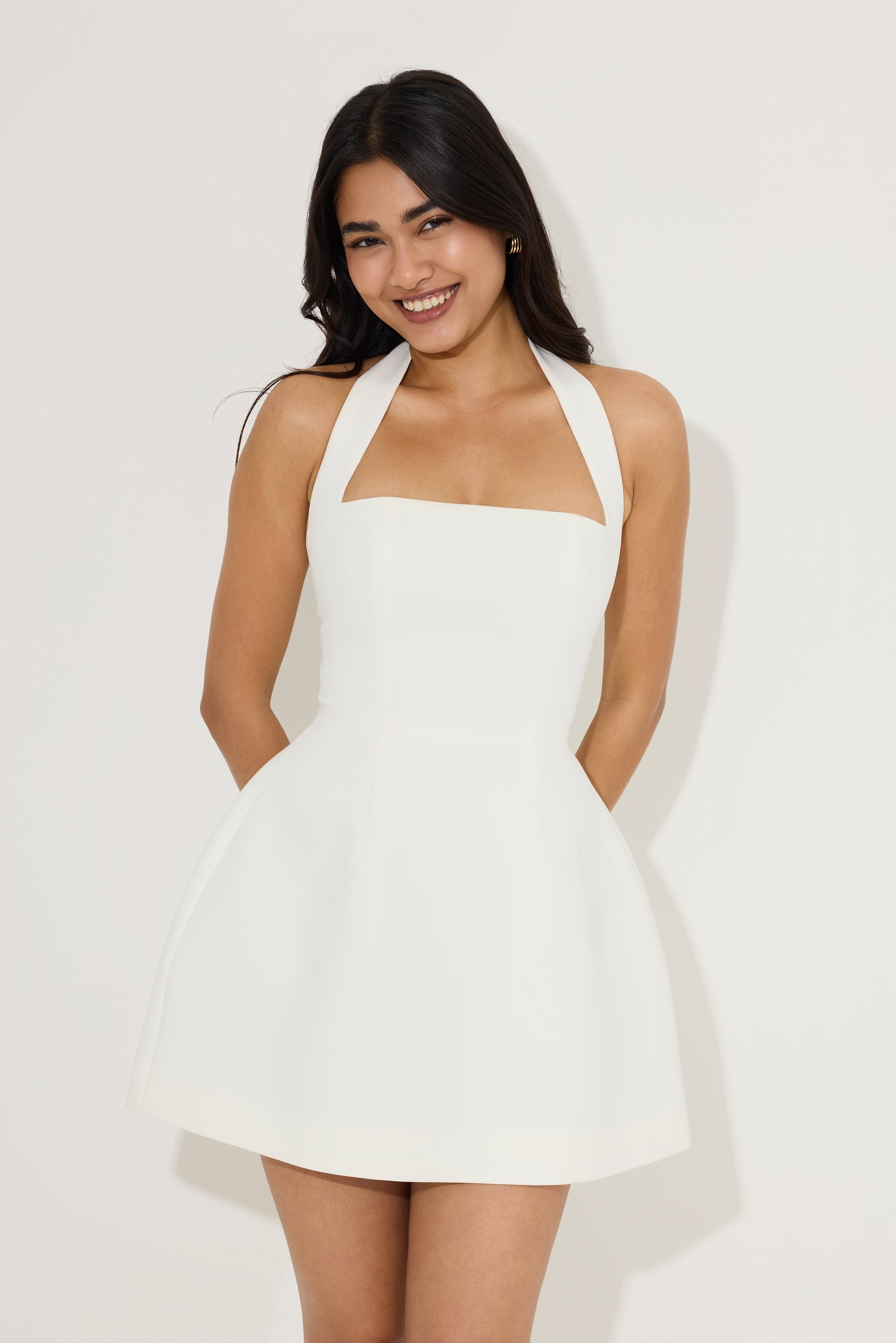 Structured Mini Dress